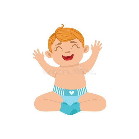 Illustrazione di un bambino felice con pannolino Profar, con focus sulla pelle sana