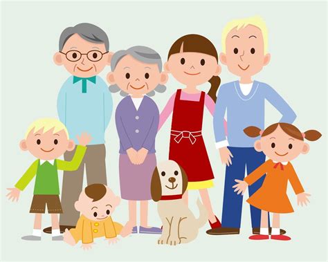 Famiglia con più figli