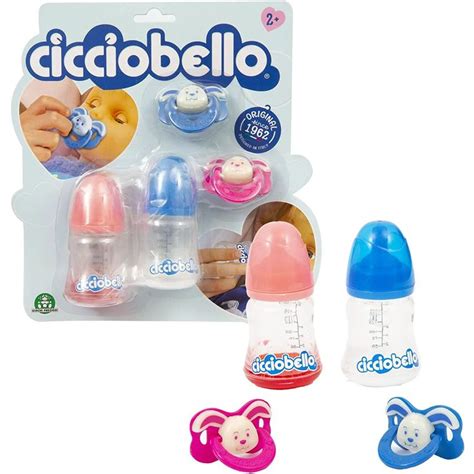 Set accessori Cicciobello con biberon e ciucci in azione