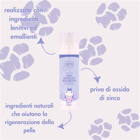 Ingredienti naturali crema pannolino