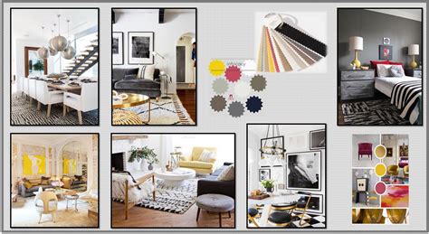 Tavolozza di colori neutri con accenti vivaci