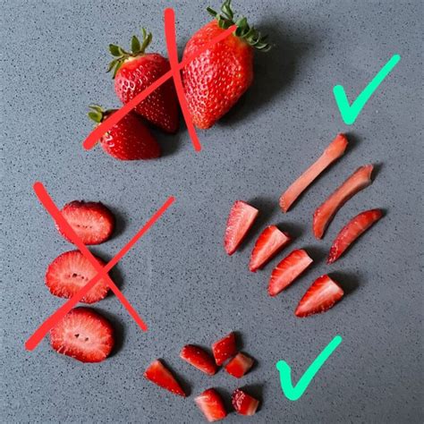 tagli sicuri di frutta e verdura per bambini
