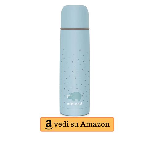 Preparazione veloce latte in polvere con thermos