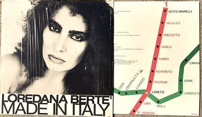 copertina album Loredana Bertè Made in Italy