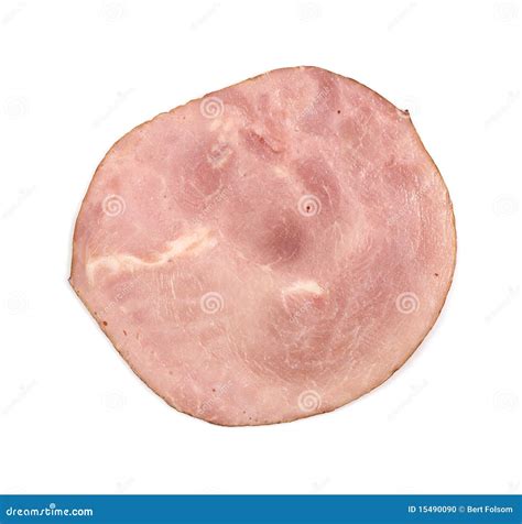 Fetta di prosciutto cotto magro