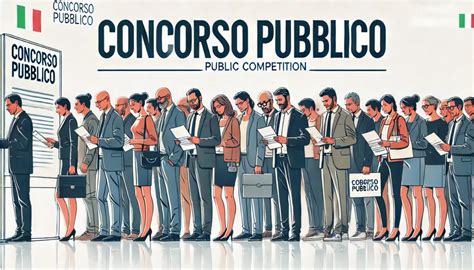 Infografica: Processo di un Concorso Pubblico in Italia