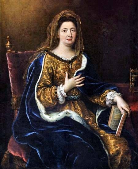 Madame de Maintenon con i figli di Luigi XIV