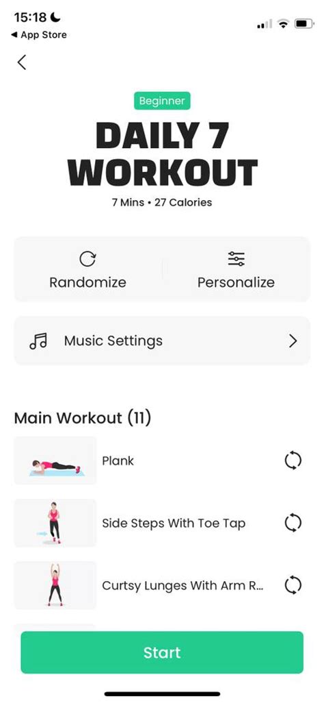 Screenshot of Buddyfit app showing a pregnancy workout program