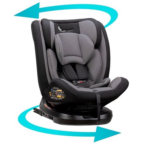 Seggiolino auto girevole 360 illustrato