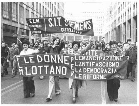 rappresentazione storica dei movimenti per i diritti delle donne