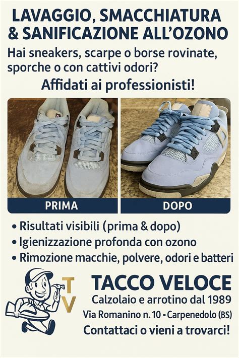 scarpe prima e dopo tintura