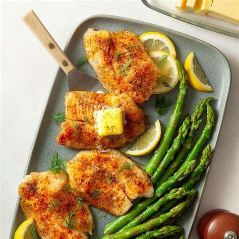 Ingredients for baked fish