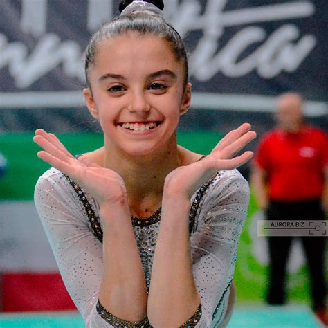 Giulia Perotti sorridente dopo una gara
