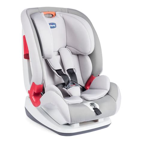 Seggiolino auto Chicco sporco con briciole e macchie
