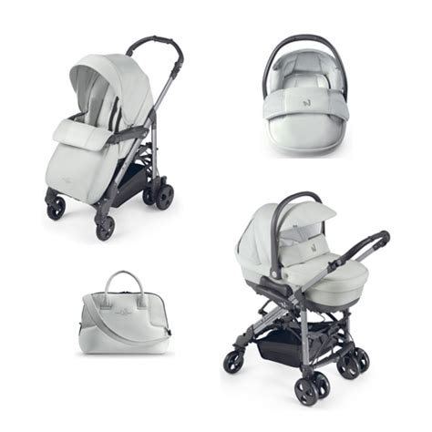 Passeggino Neonato Synchro Sport in configurazione fronte strada