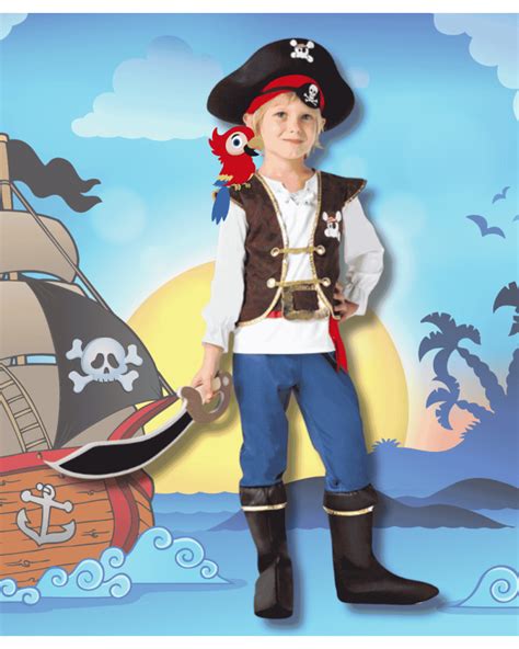 Bambini con costumi da pirata