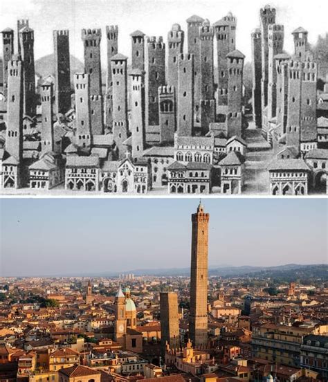 Old photo of Bologna