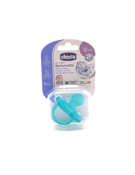 Dettaglio della struttura del ciuccio Chicco con scudo in plastica