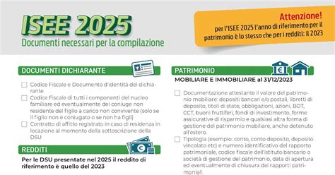Documenti necessari per ISEE