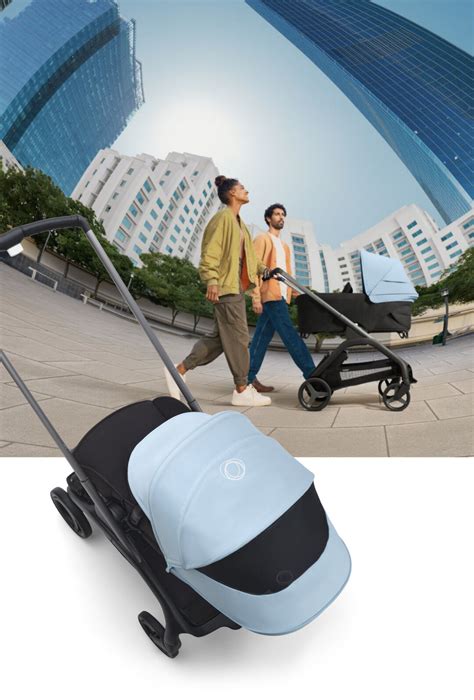 Bugaboo Bee5 in azione su terreno urbano