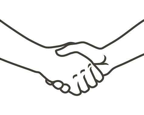 Illustrazione di mani che si stringono in segno di conforto e supporto