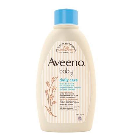 Flacone di Aveeno Baby Bagnetto Corpo e Capelli 300ml con avena
