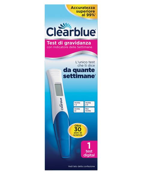 Indicatore di Settimane Clearblue: Un'Informazione in Più