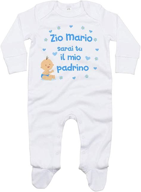 Tutina neonato personalizzata con nome e cuore