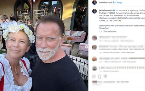 Arnold Schwarzenegger durante un evento di beneficenza per l'ambiente