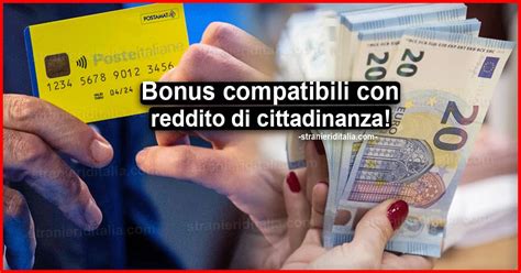 Simboli diversi bonus compatibili con RdC
