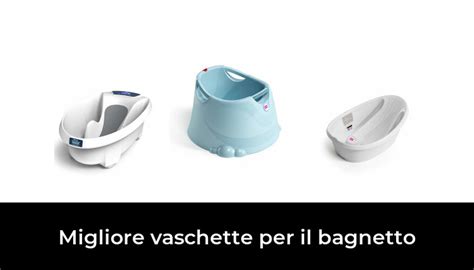 Diverse tipologie di vaschette per il bagnetto in un'infografica comparativa