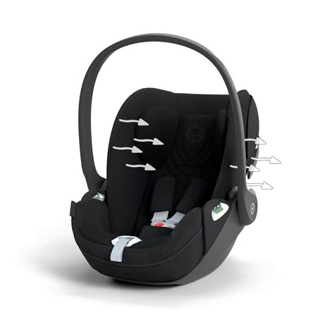 Seggiolino CYBEX Cloud T i-Size installato in auto