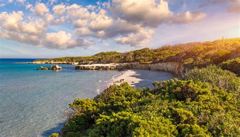 sentiero nella pineta che conduce alla Baia dei Turchi