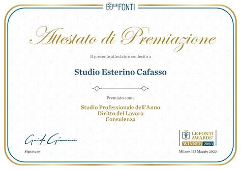 Premi e riconoscimenti in ambito medico