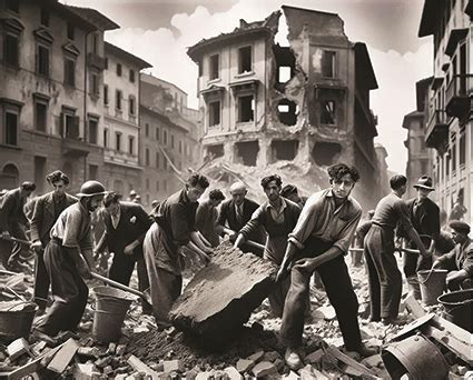 Ricostruzione post bellica Italia