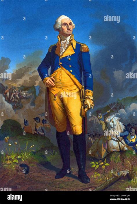 George Washington alla guida dell'Esercito Continentale