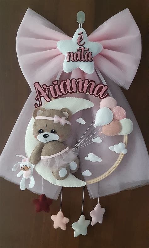 fiocco nascita con decorazioni personalizzate