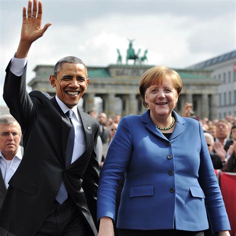 Enrico Letta con Angela Merkel e Barack Obama