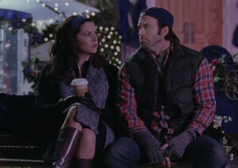 Lorelai Gilmore e Luke Danes nella iconica tavola calda