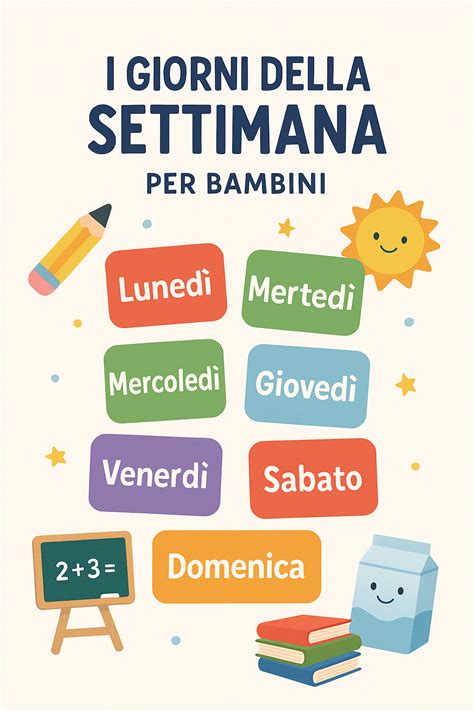 diagramma del blister di Slinda con i giorni della settimana