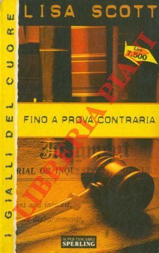 Copertina libro Fino a prova contraria