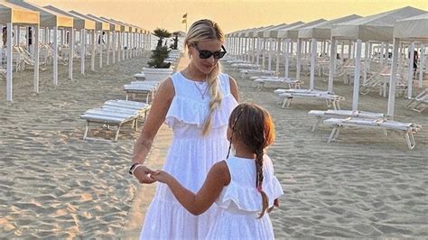 Clizia Incorvaia e Nina, la primogenita
