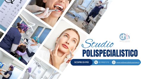 Studio polispecialistico con diverse aree di trattamento