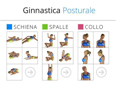 Esercizi di ginnastica posturale