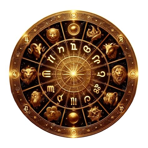 Ruota zodiacale con colori associati