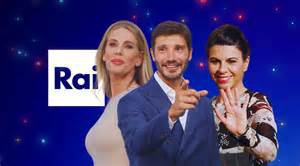 Studi televisivi di Rai 1 durante la diretta di Unomattina