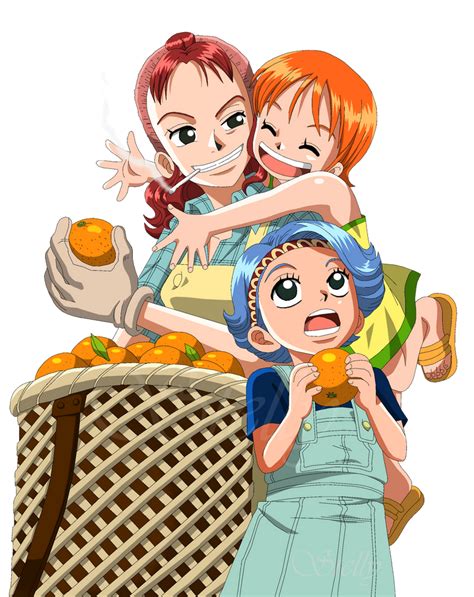 Nami da bambina con Bellmer e Nojiko