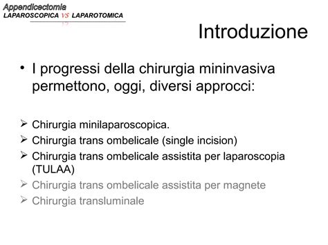 Schema della tecnica laparoscopica: posizionamento dei trocar e strumentazione