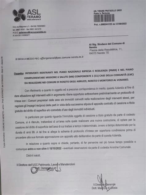 Documenti ASL e delibere