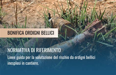 schema delle diverse tipologie di ordigni bellici rinvenuti in ambito civile